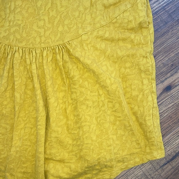 Lucky Brand Women's Jacquard Tank Top mustard sleeveless - Picture 5 of 7